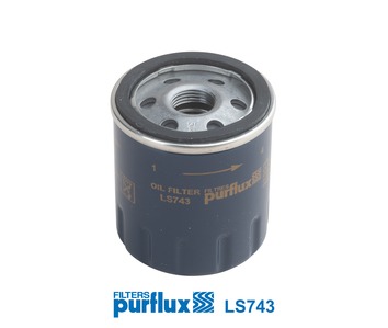 Purflux OLD LS743 Oljefilter Skruvfilter 3/4 UNF Ø66 mm Höjd 76 mm - Toyota - C-hr. Suzuki - Grand, Swace