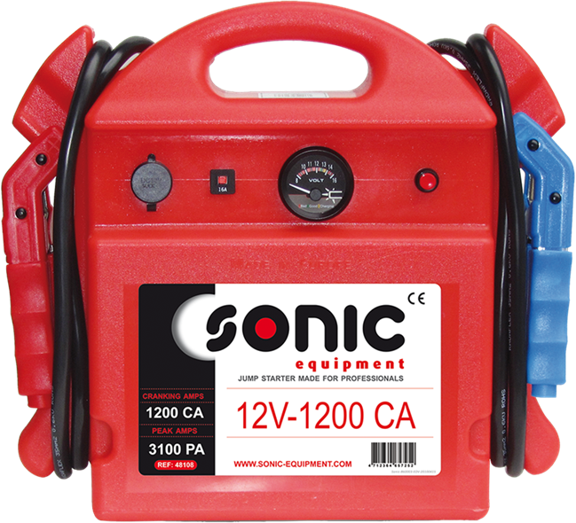 Portabel Startbooster 12V/1200Ca Sonic
