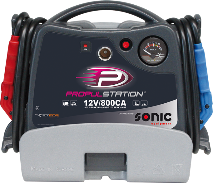 Booster Med Dockningsstation AC/DC 12V 760Ca Sonic