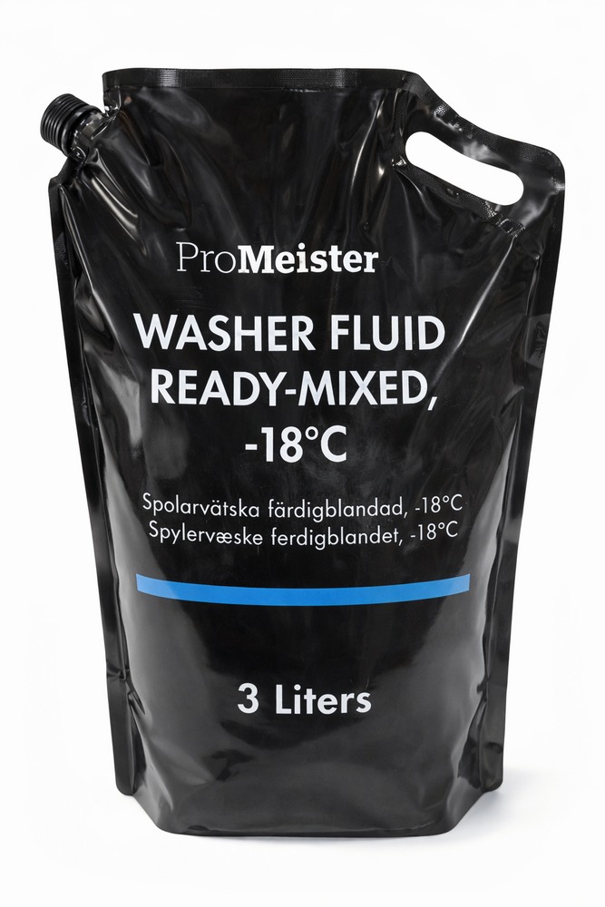 Spolarvätska Färdigblandad -18 °C 3 Liter ProMeister