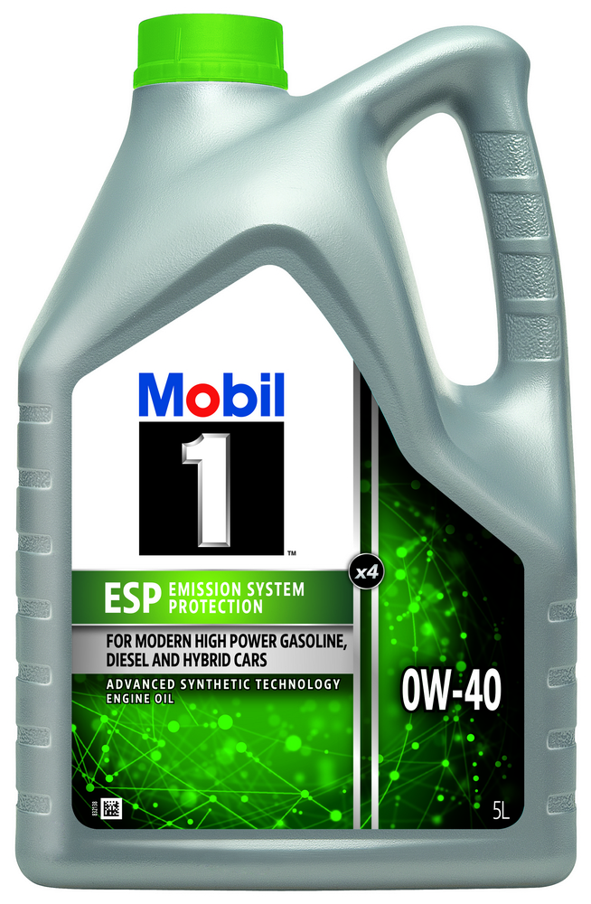 MOBIL 1 ESP x4 0W-40 Mobil - Motorolja - Mercedes - Saab - Opel - Hyundai - Honda - Kia - Fiat - Chevrolet
