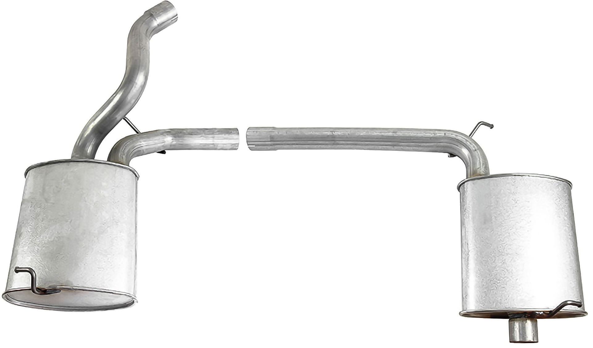 Avgasrör kit SET (dual pipe) - Volvo - V70, Xc70, 850