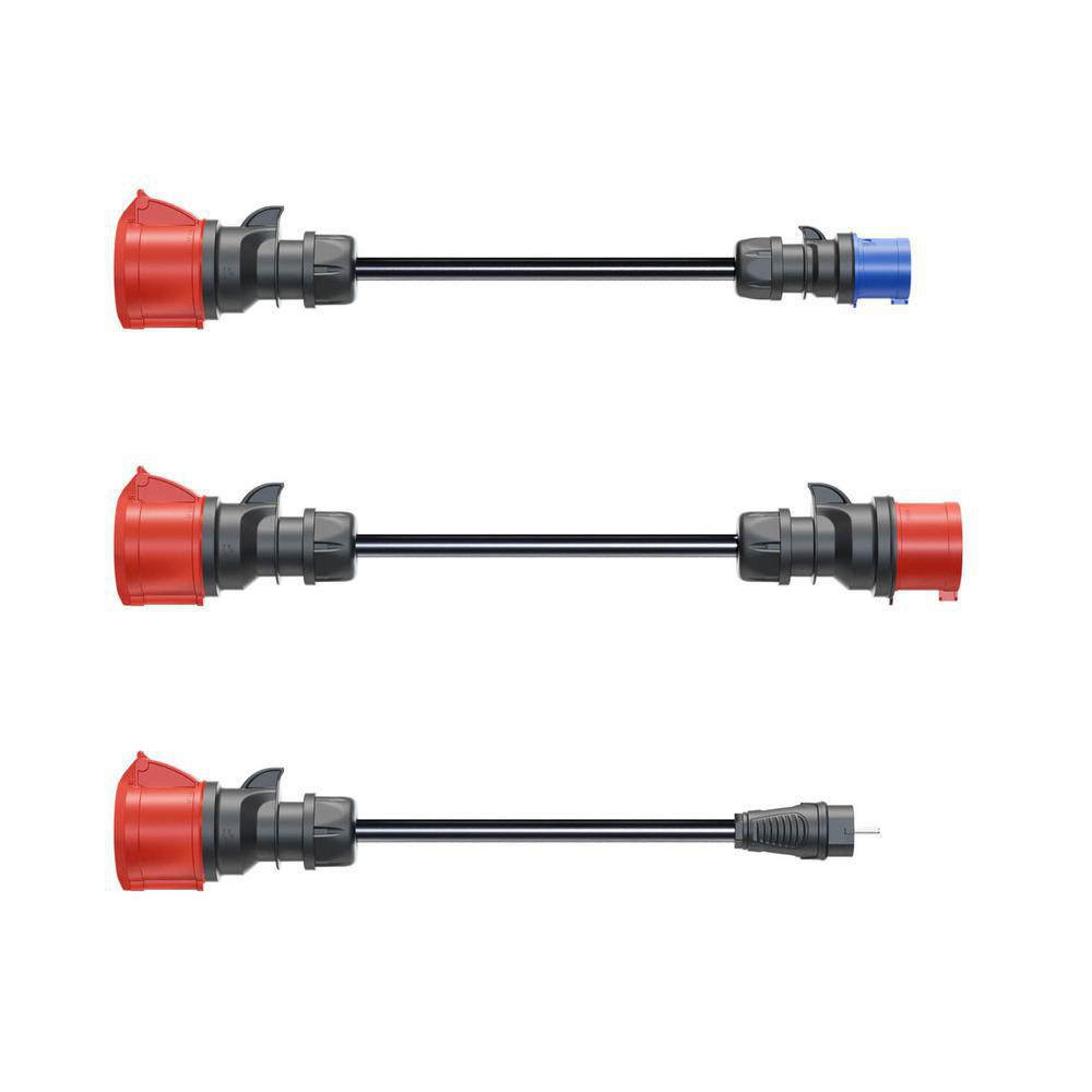 Go-e adapter laddbox sats 11 kW, CEE röd 32A & blå 16A EU, 8782031