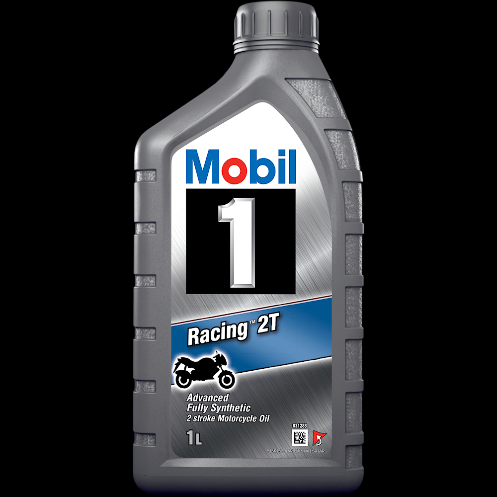 Mobil 1 Racing 2T motorolja, 1 liter flaska, 157371