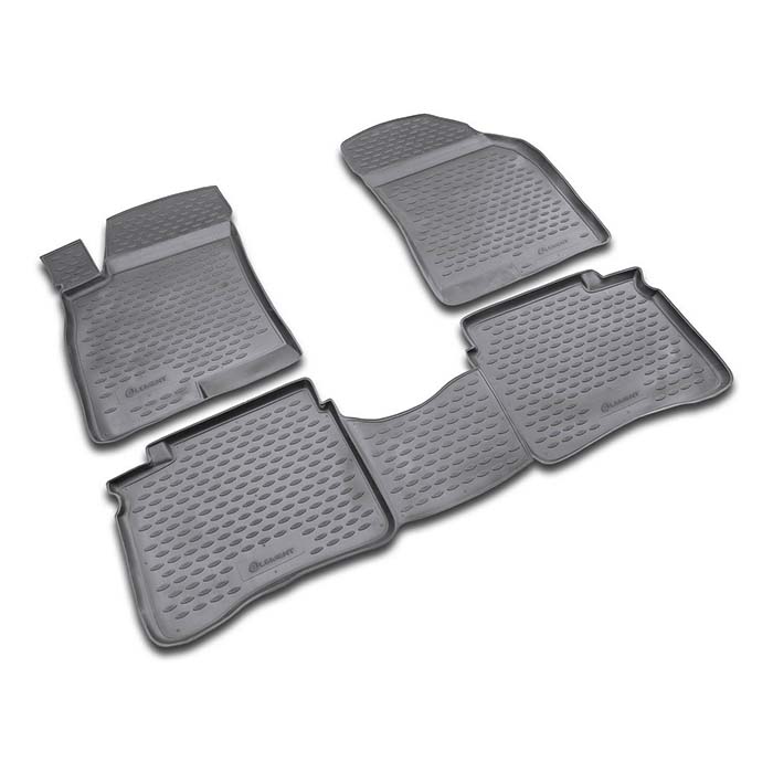 Kupémattor i gummi rubberline för Hyundai Sonata 2001–2004