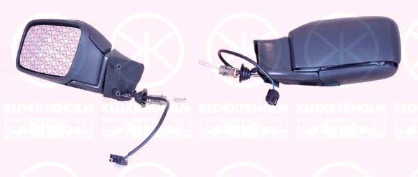 Sidospegel Klokkerholm - Volvo - V70, Xc70, 850, S70 - OE 6817226,3512036