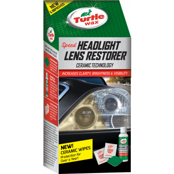 Turtle Wax Speed Headlight Restorer Kit - Str&aring;lkastarpolering