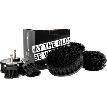 tershine Drill brushes  - Reng&ouml;ringsborstar 6-pack