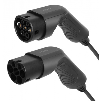 Laddkabel e-Charge 3,6 kW Typ2 till Typ2, 16A, 7m Deltaco