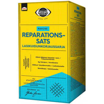 Plastic Padding Marine reparationskit - Glasfiberspackel 250 ml