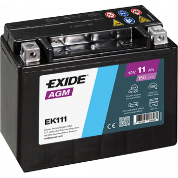 Exide Start-stop Auxiliary EK111 11 Ah