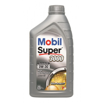 Mobil Super 3000 Formula VC 0W-30 Motorolja 1 l