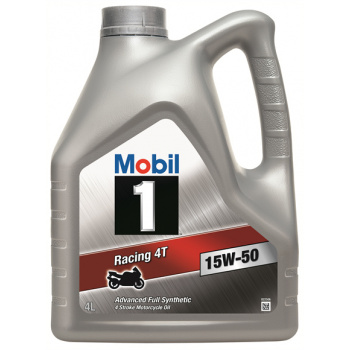 Mobil 1 Racing 4T 15W-50 Motorolja Dunk 4 l