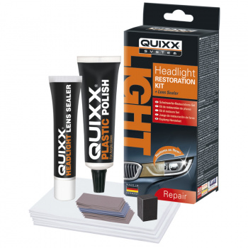 QUIXX Headlight restoration kit - Str&aring;lkastarpolering 30, 50 g