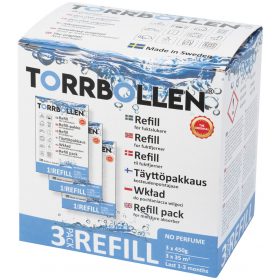 Torrbollen 3-pack refill