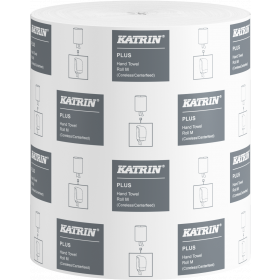 Katrin torkpapper / torkrulle - Plus M 1-lagers Hylslös - 475355 - 1-pack