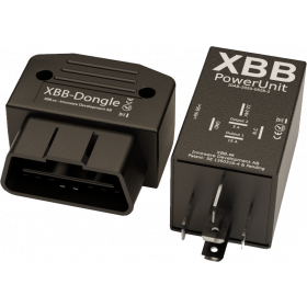 XBB Dongle & XBB PowerUnit - Trådlöst extraljusrelä - Enkel installation för CANBUS via OBD