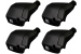 MontBlanc Xplore Fotsats/Lasthållarfot 7502/787502 - 4-pack