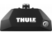 Thule Flush Rail Evo Fotsats/Lasthållarfot 710600/7106 - För Integrerad reling - 4-pack