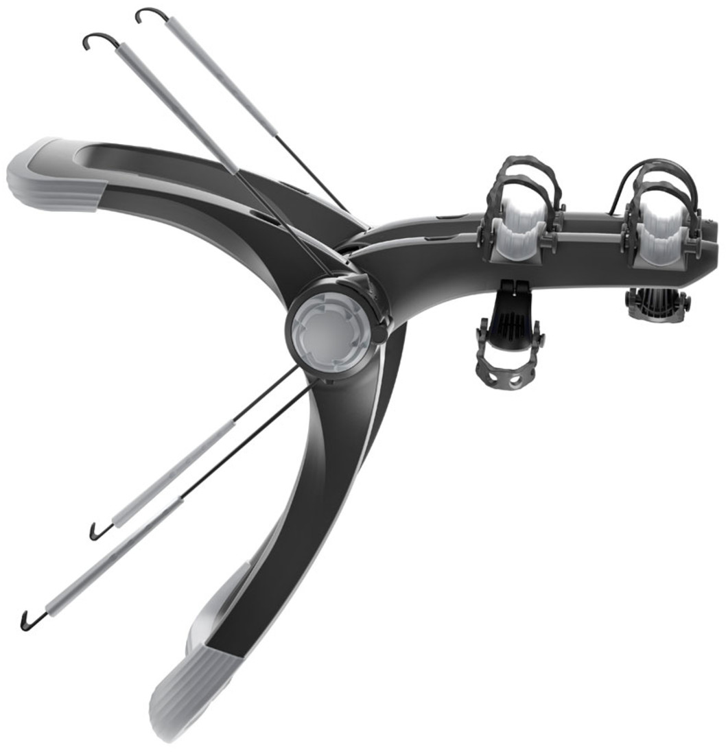 Thule RaceWay 991 Svart - Cykelhållare för 2 cyklar - Cykelhållare - Cykelställ/cykelhållare tilll bilen