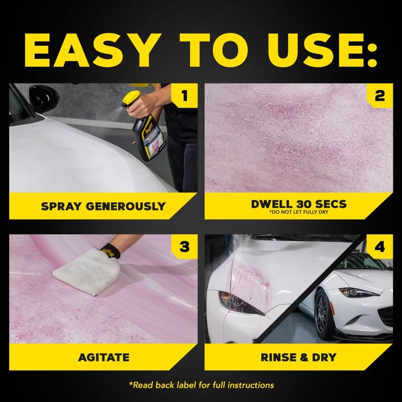 Ohjeet Meguiars Ultimate Iron Removerin käyttöön
