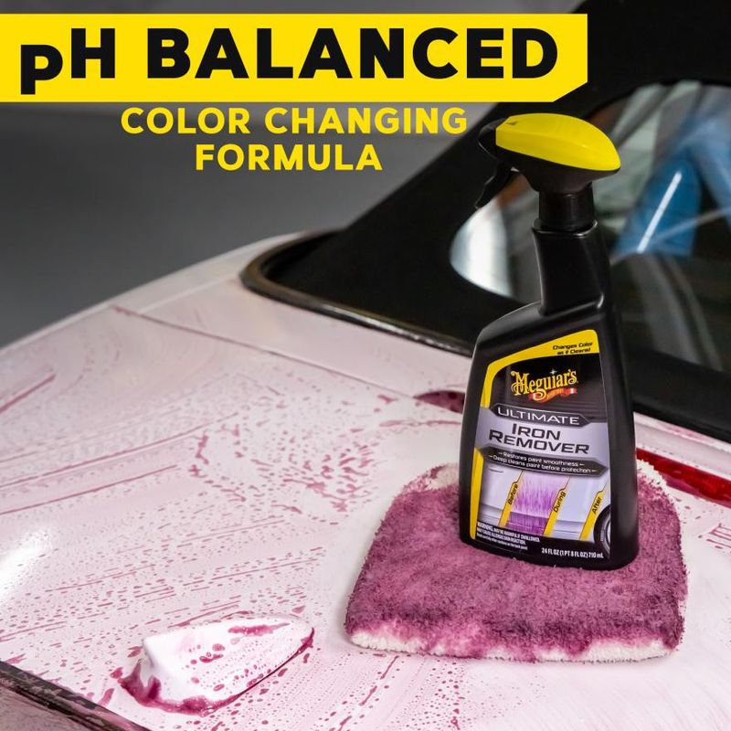 Meguiars Ultimate Iron Removerin pH-tasapainoinen koostumus